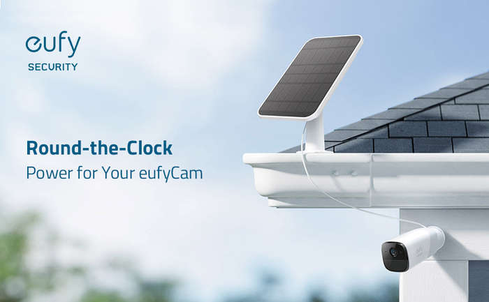 EUFY CAM 2 PRO KIT + SOLAR PANEL BUNDLE