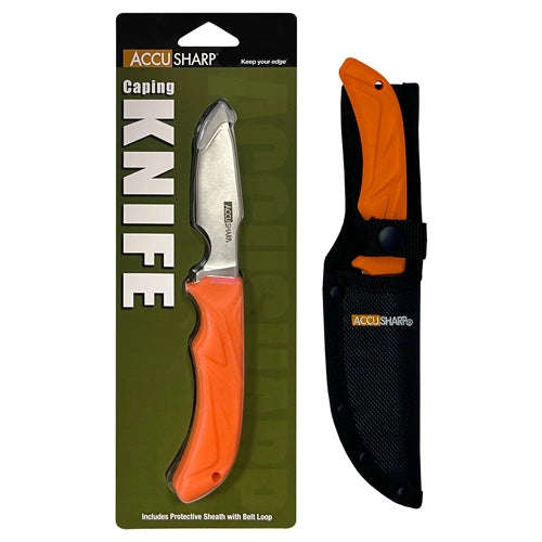 ACCUSHARP CAPING KNIFE - WITH SHEATH