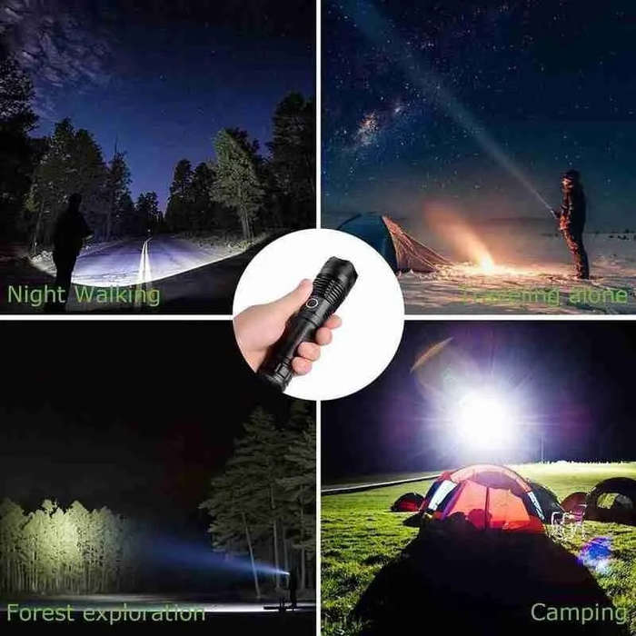 ANDOWL RECHARGEABLE 18650MAH FLASHLIGHT-Q-5109