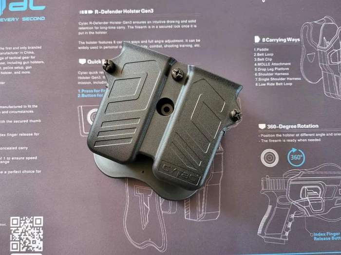 CYTAC UNI. DOUBLE MAGAZINE POUCH (OWB) - CY-MPU