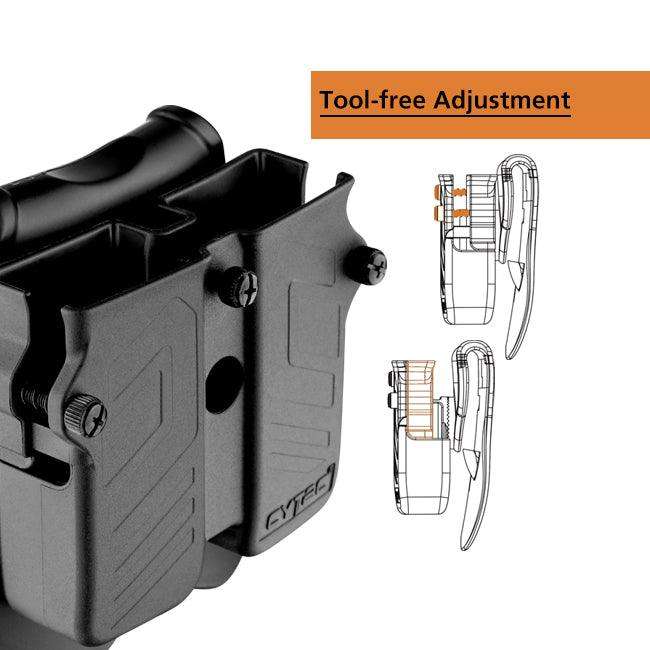 CYTAC UNI. DOUBLE MAGAZINE POUCH (OWB) - CY-MPU