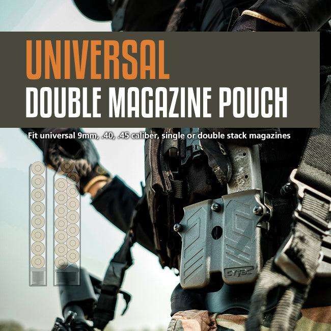 CYTAC UNI. DOUBLE MAGAZINE POUCH (OWB) - CY-MPU