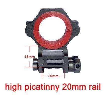 DISCOVERY PICATINNY MOUNT RING SET, 34/30/25MM