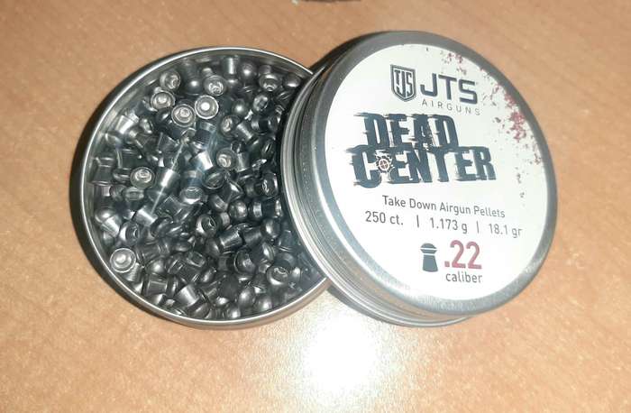 JTS .22 CAL DEAD CENTER® PRECISION 18.1GR - 250's