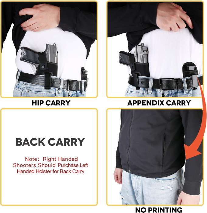 JD-95 NEOPRENE IWB HOLSTER + MAG POUCH