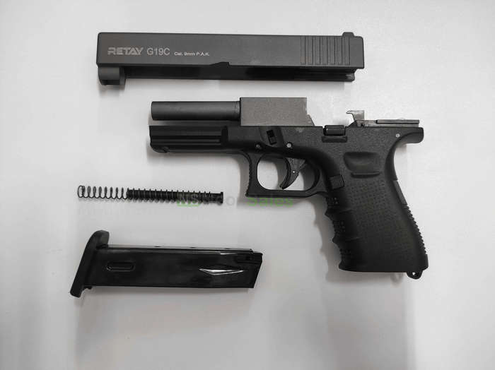 RETAY G19C BLANK GUN - FUME