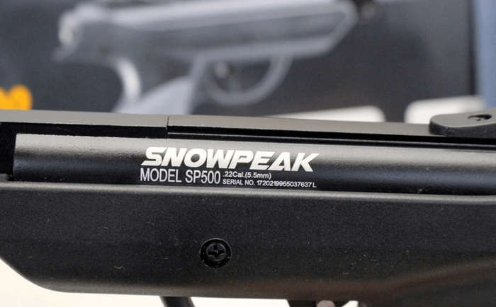 SNOWPEAK SP500 BREAK BARREL PISTOL - .22 CAL