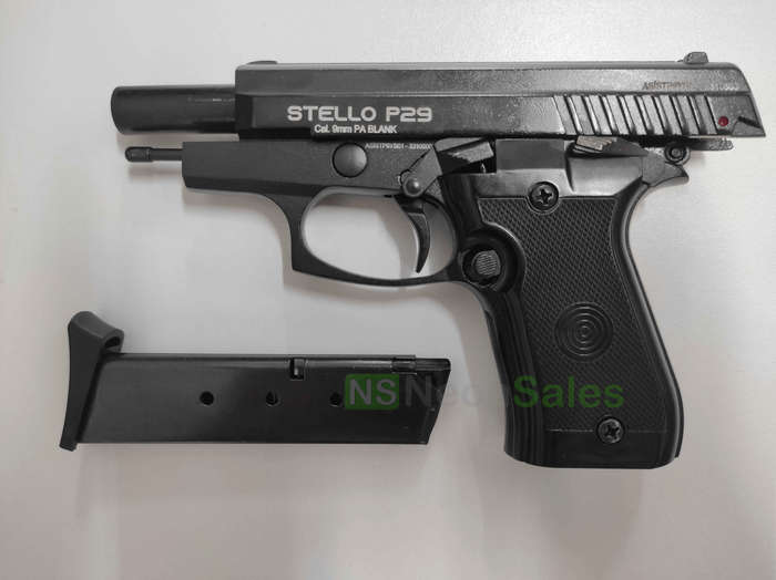 STELLO P29 BLANK GUN - BLACK
