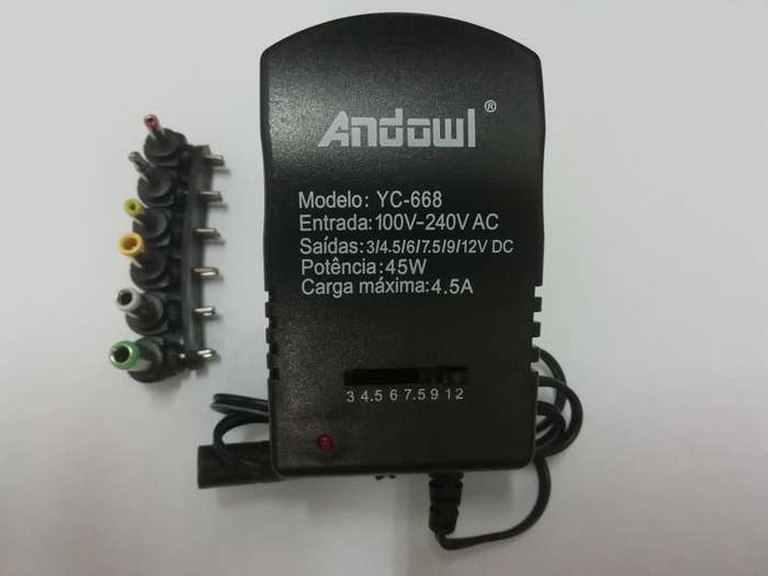 ANDOWL ADJUSTABLE VOLTAGE 4.5A PSU Q-CD16P