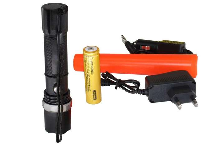 ANDOWL RECHARGEABLE AJUSTABLE FLASHLIGHT Q-5102