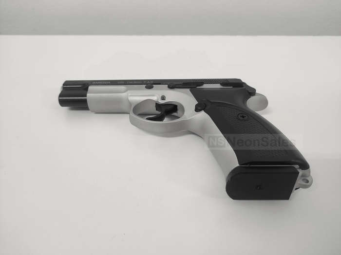 BAREDDA S56 BLANK GUN - BLACK & WHITE