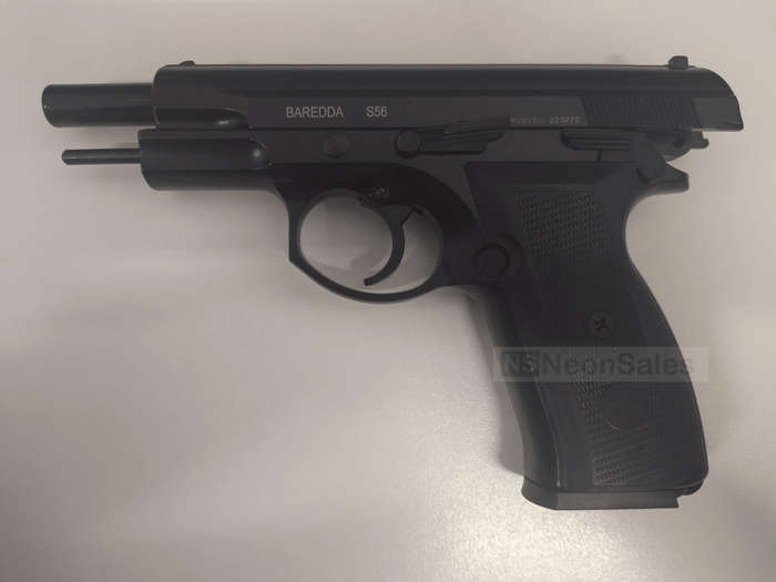 BAREDDA S56 BLANK GUN - BLACK