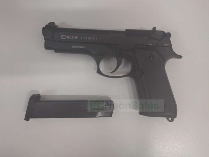 BLOW F92 AUTO BLANK GUN - BLACK