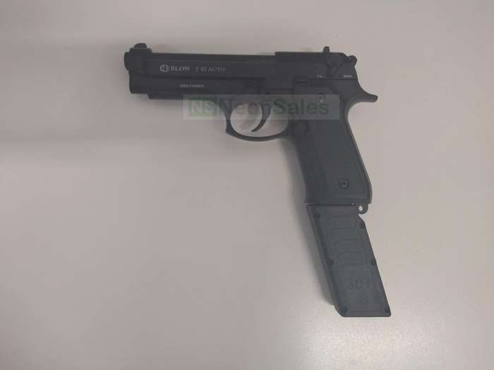 BLOW F92 AUTO BLANK GUN - BLACK