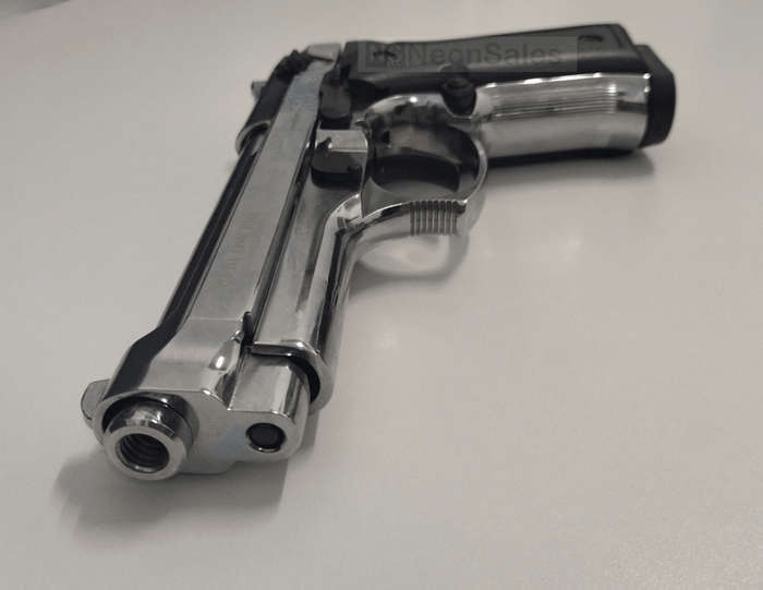 BLOW F92 BLANK GUN - SHINY CHROME