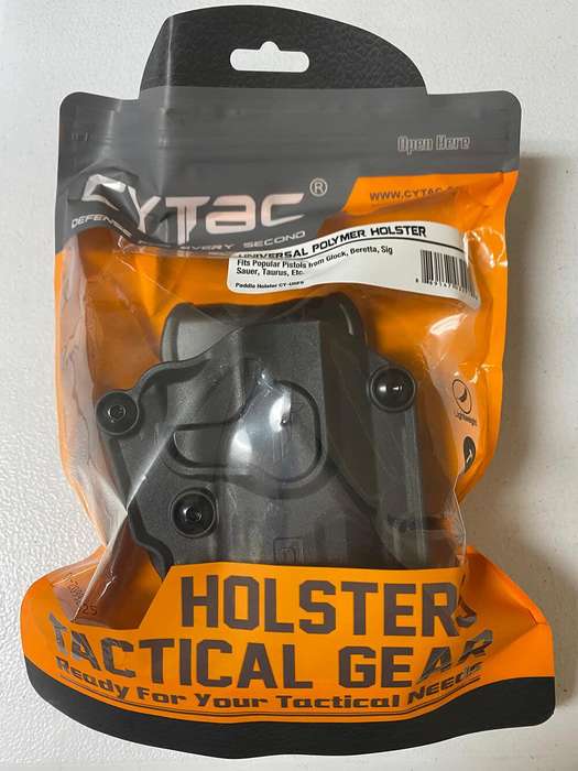 CYTAC MEGA FIT LEFT HAND UNIVERSAL HOLSTER
