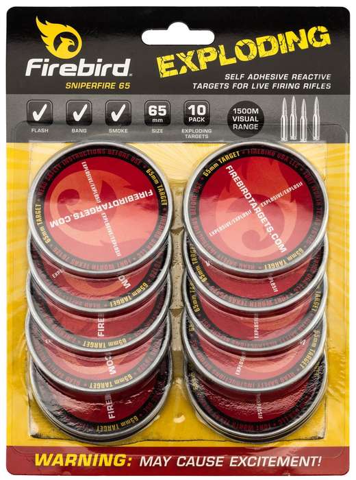FIREBIRD EXPERT REACTIVE TARGETS 65MM