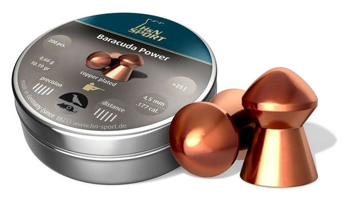 H&N 4.5MM BARACUDA POWER COPPER 10.65GR - 300'S