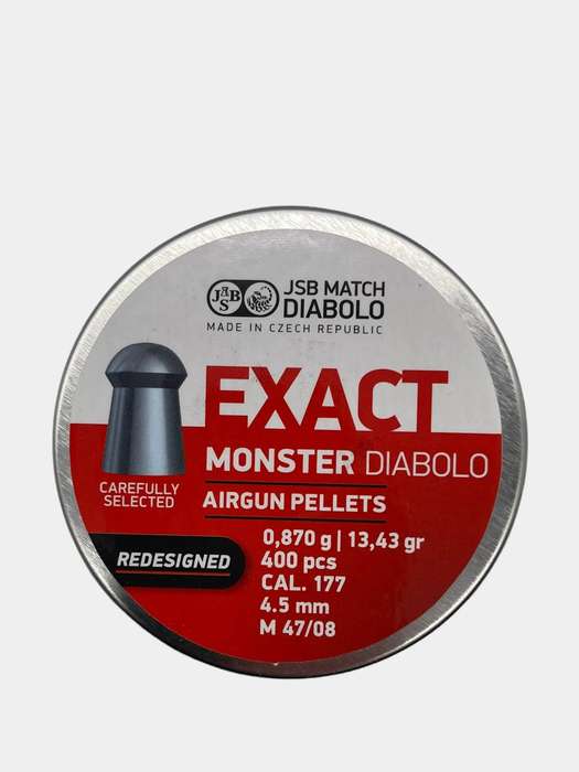 JSB .177 DIABOLO EXACT MONSTER REDESIGNED 13.43 GR