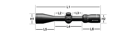 VORTEX DIAMONDBACK TACTICAL 6-24x50 FFP MOA SCOPE