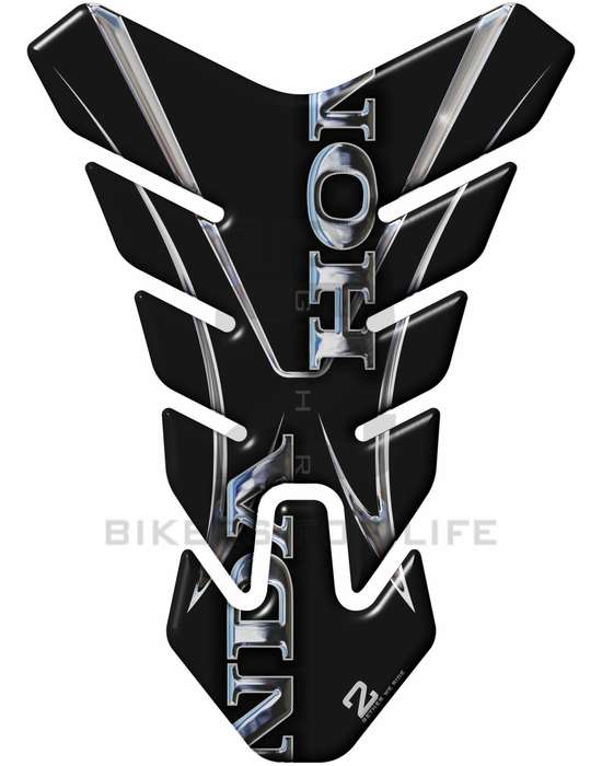 Motor Bike Tank Pad- Honda CBR, NC Series, CB Series, Twin Africa - Black Protective Tank Pad. Fi...