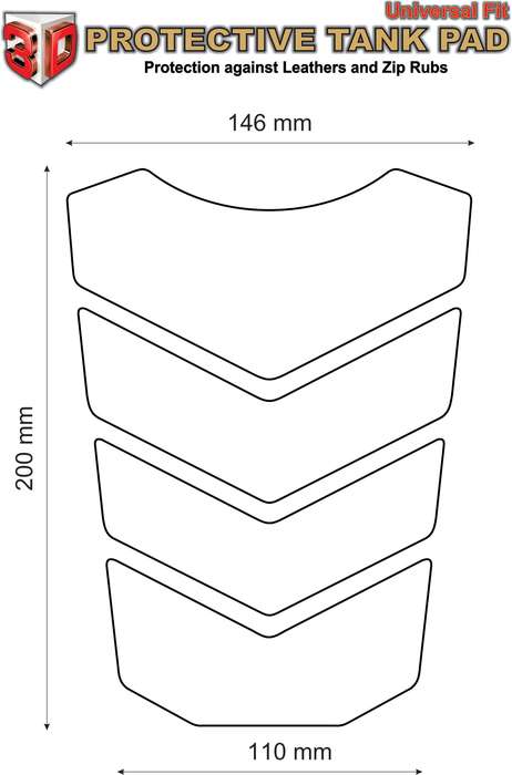 KTM Adventure Map Grey  The Beast Generic Tank Pad. A universal Tank Pad which fits most KTM Moto...