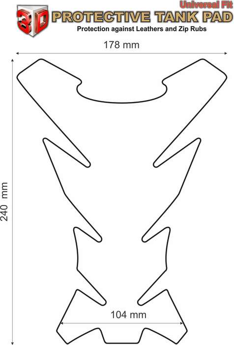 Yamaha MT Series. Gold and Black Series Motor Bike Tank Pad Protectors. MT 01. MT 03. MT 07. MT 0...