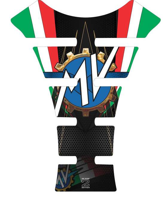 MV Agusta Black Carbon Fibre  Standard Tank Pad