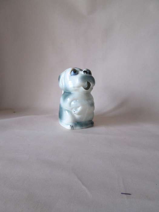 Unique Vintage Porcelain Dog Design Jug 450ml