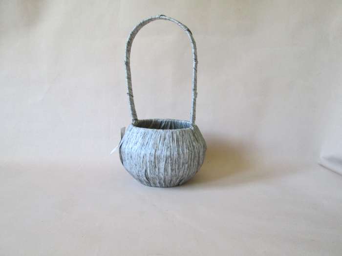 Grey Decor Baskets 130mm