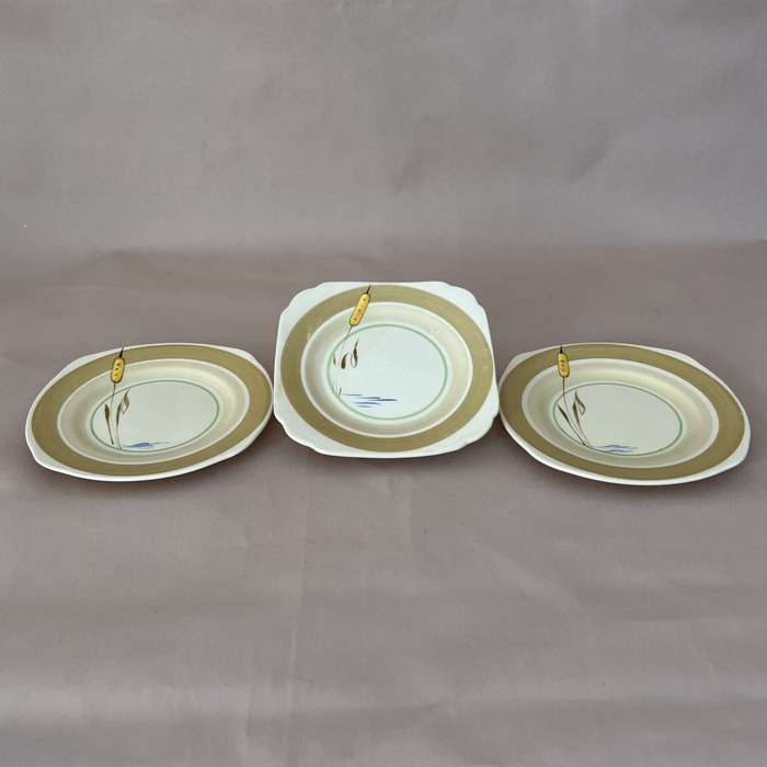 BurleighWare Cake Plates 14/15cm
