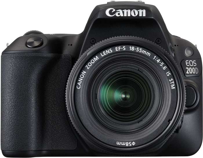 Canon EOS 200D DSLR Camera with EF-S 18-55mm f/3.5-5.6 III - USED