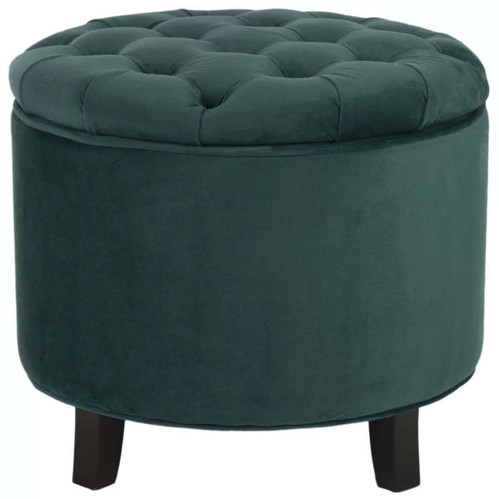 Althea Round Storage Ottoman