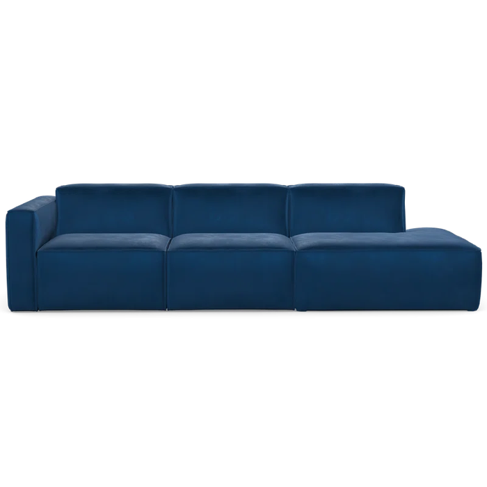 Alfie Velvet 3 Seater Sofa