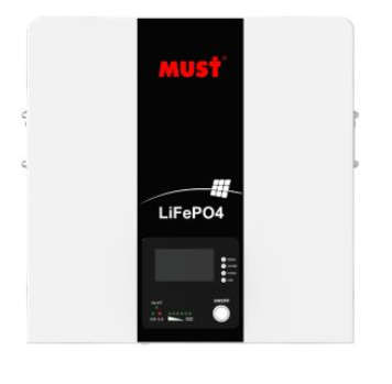 Must 5.12kWh Lithium LiFePO4 Battery (51.2V - 100Ah) LP16-48100