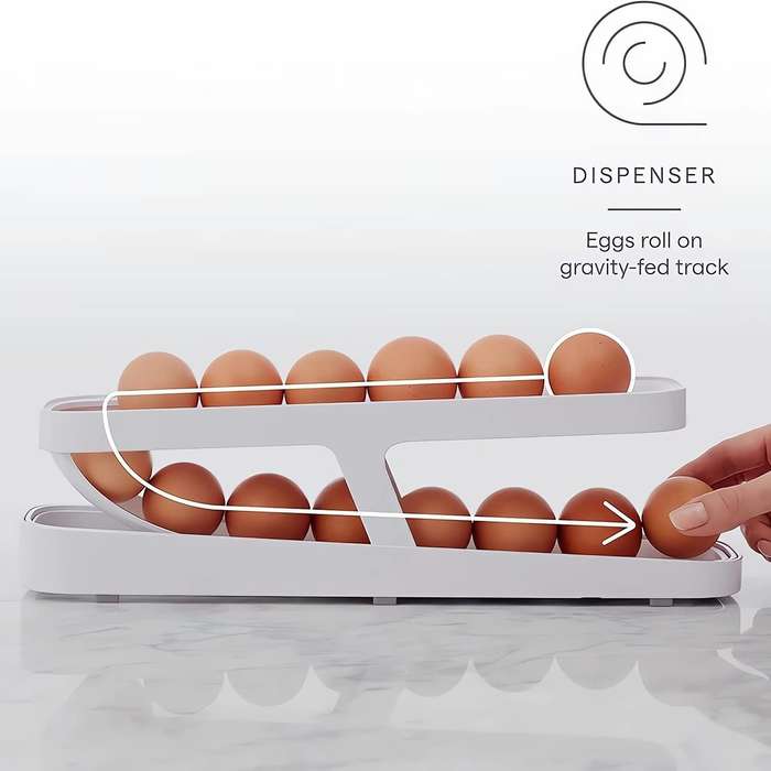 2 Tier Automatic Egg Rolling Stand