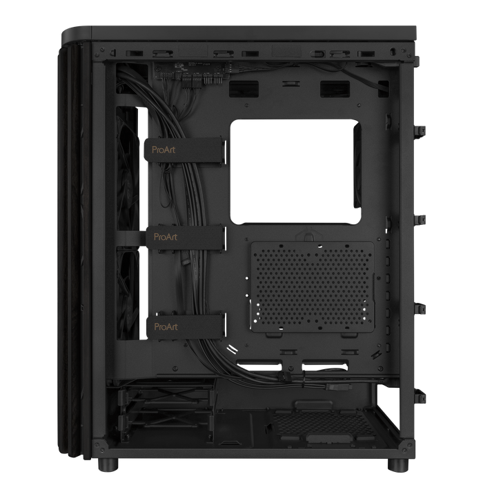 ASUS ProArt PA401 Wood Edition Chassis with Tempered Glass Panel