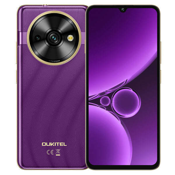 Oukitel C59 - 4G Smartphone with 16GB RAM + 128GB ROM, 10000mAh, Android 15