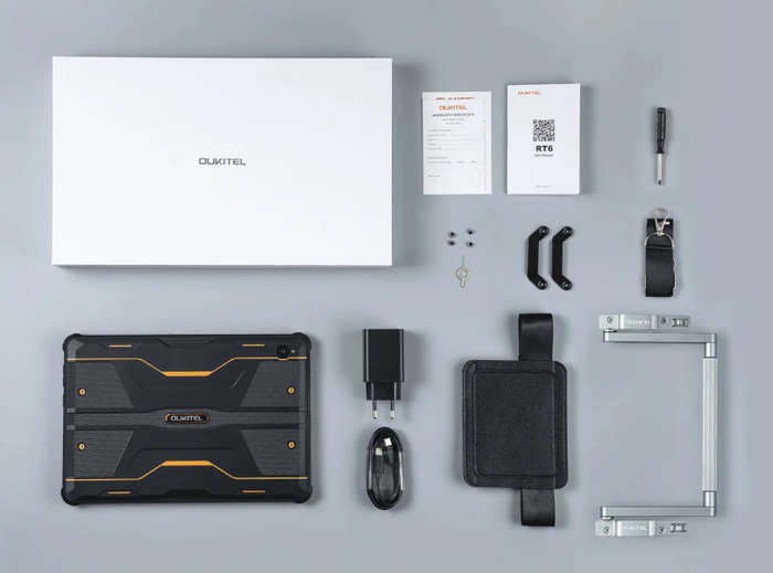 Oukitel RT6 - 4G IP68 10" Rugged Tablet with 20000mAh, 8GB RAM 256GB ROM