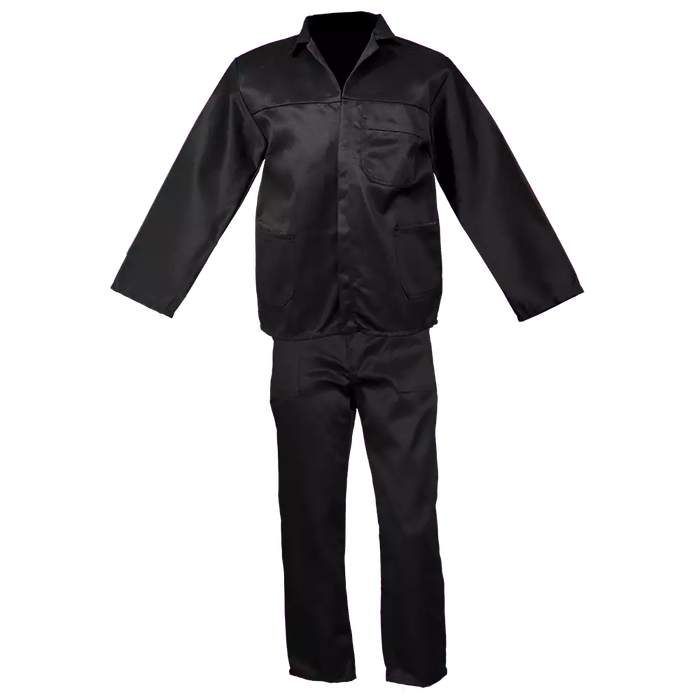 Black Conti Suit ( 2 piece ) Poly cotton