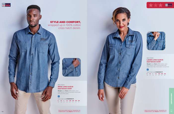 Ladies Long Sleeve Eastwood Shirt