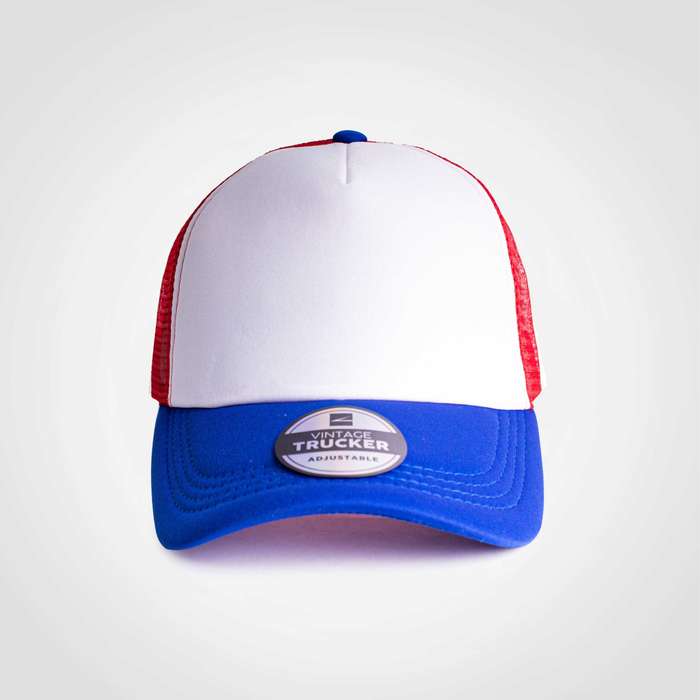 Vintage Trucker Three Tone Cap
