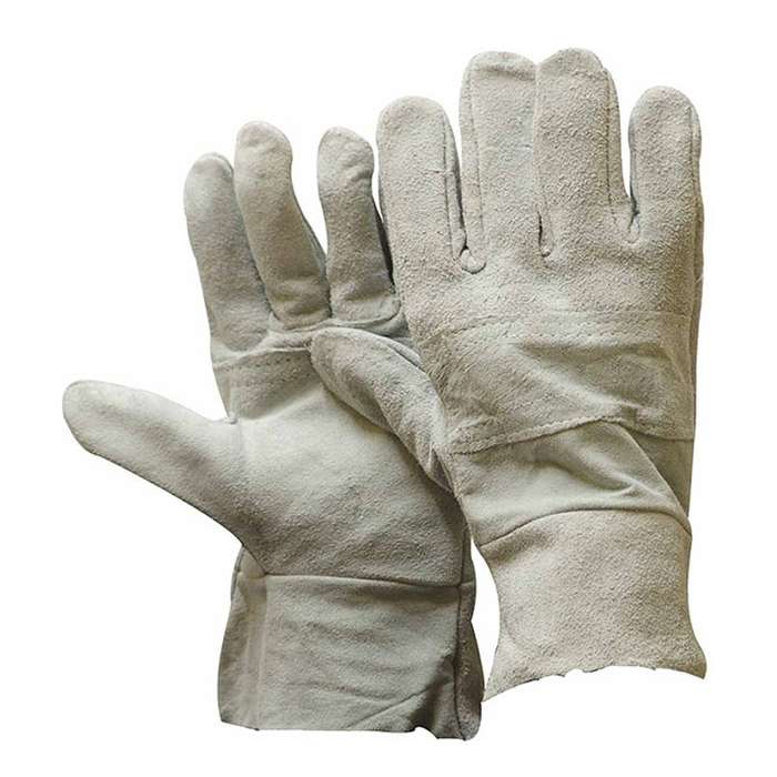 2.5" Chrome Leather Double Palm