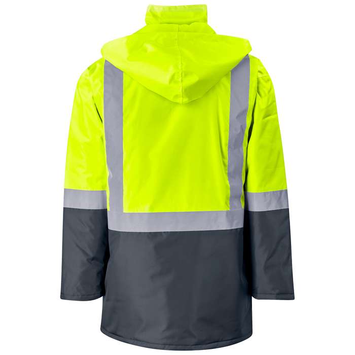 Hazard Padded Two-Tone Hi-Vis Reflective Jacket