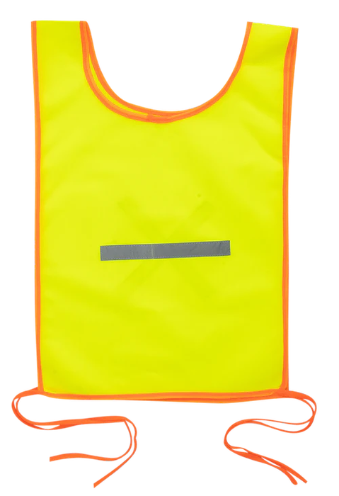 Lime Reflective Mesh Maxi Bib