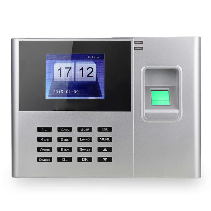 Biometric Fingerprint Password Attendance Machine Employee Checking-in Recorder 2.8 inch TFT