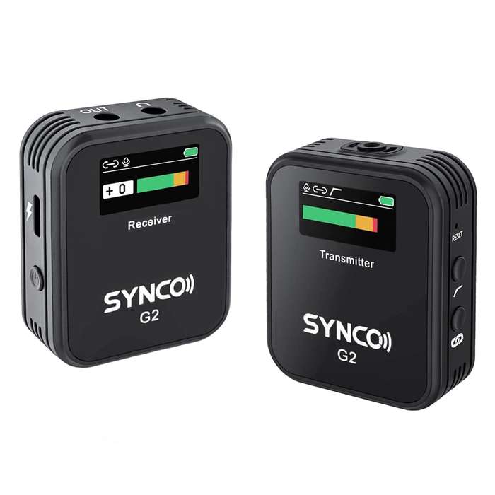 SYNCO G2(A1) 1-Trigger-1 2.4G Wireless Microphone System with 1 Receiver + 1 Transmitter + 1 Lavalie