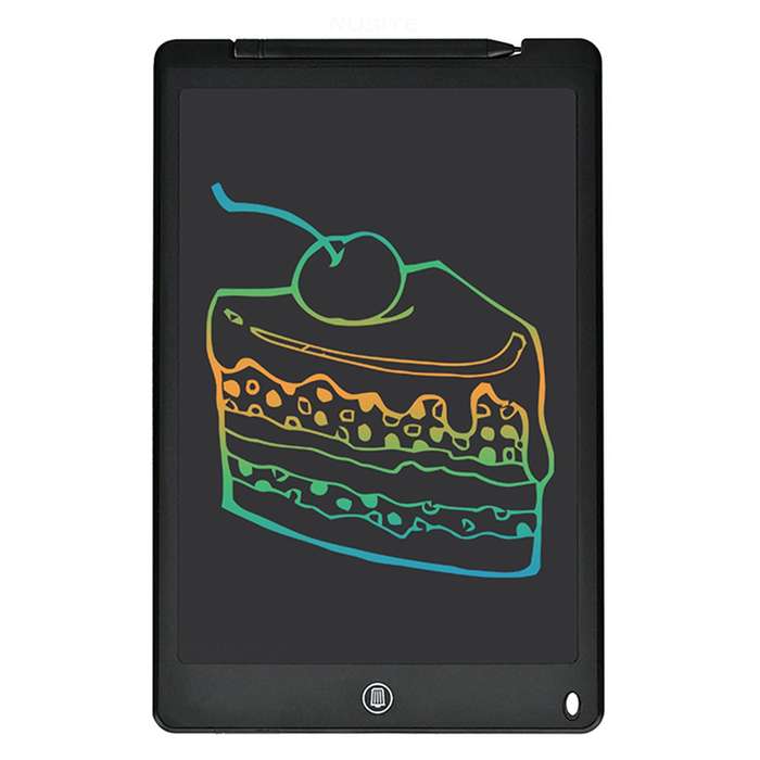 LCD Writing Tablet 12 Inch Color Screen with Stylus Drawing Writing Taking Notes Leaving Mess