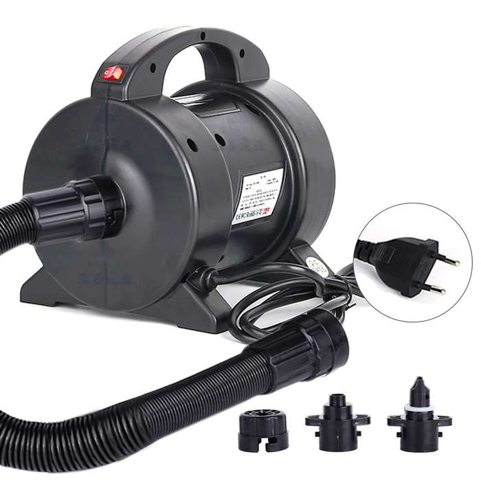 Portable 1600W Electric Pump Air Mattress Pump Quick Inflation Electric Air Pump Inflator Def