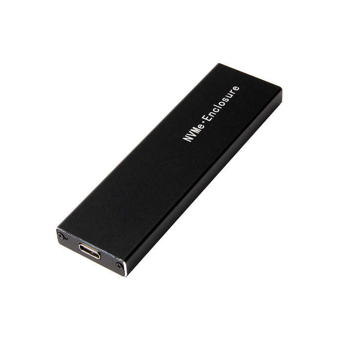 M.2 NVMe SSD Case NVME SSD Enclosure Type-C Interface M.2 NVMe Hard Disk Case Aluminum Alloy Externa